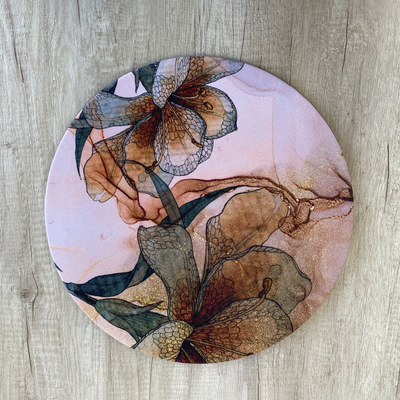 Funda Flores Oro 2