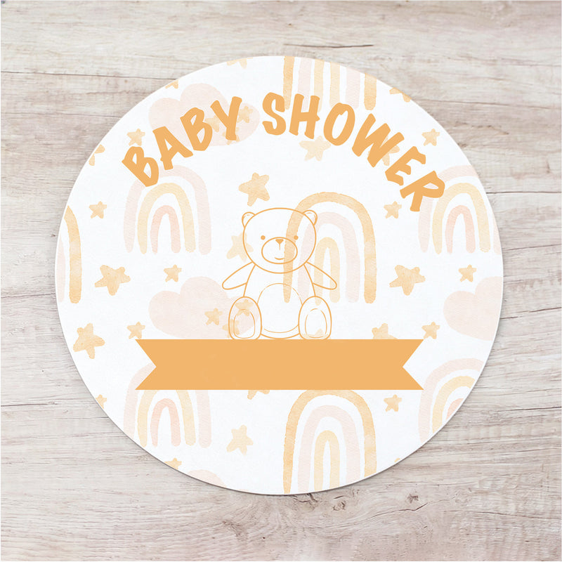 Bajoplato Personalizable Baby Shower