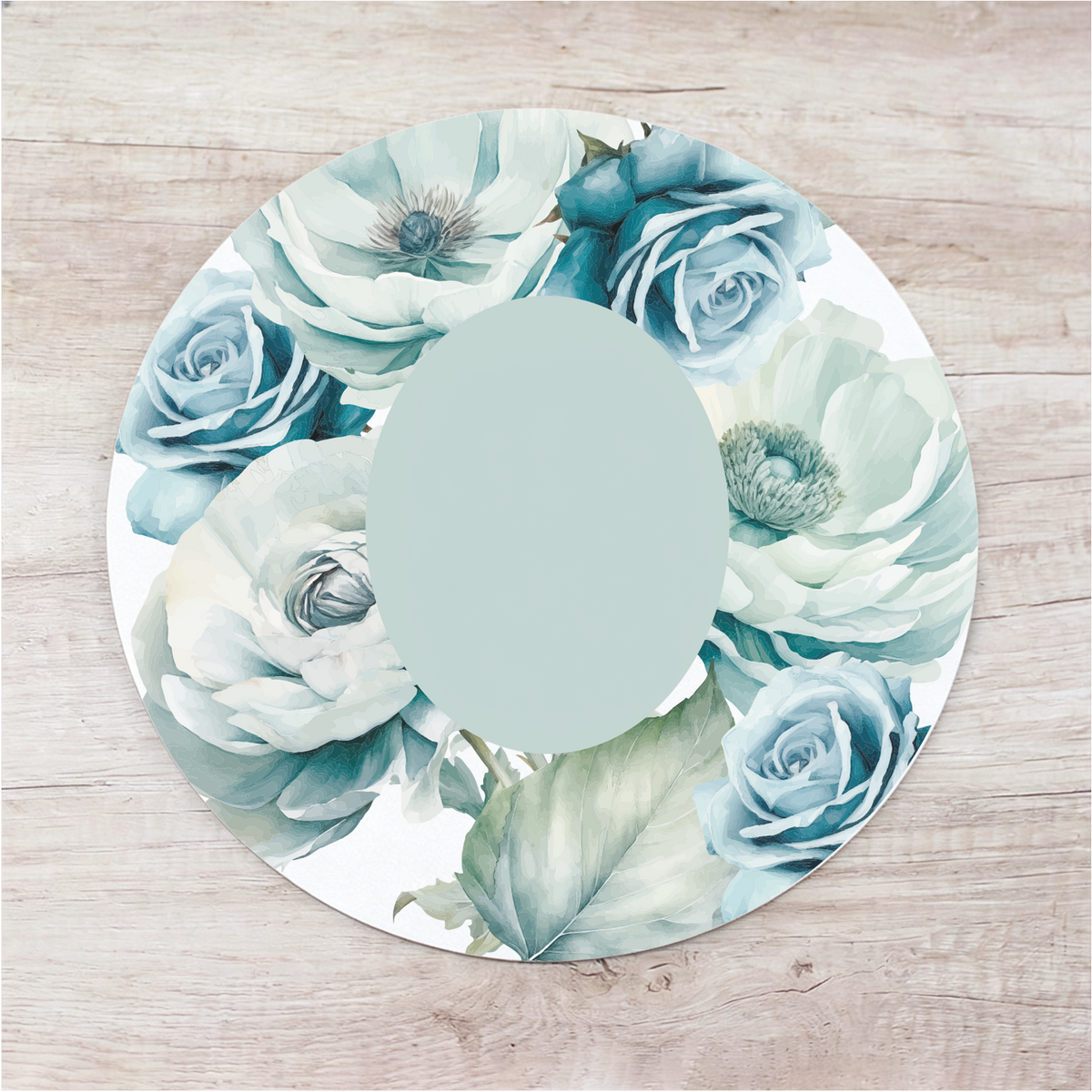 Funda Personalizable - Flores Azules